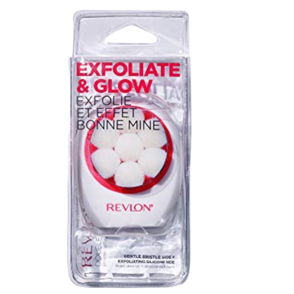 NIB Revlon Exfoliate and Glow Double Skin Brush Cleansing